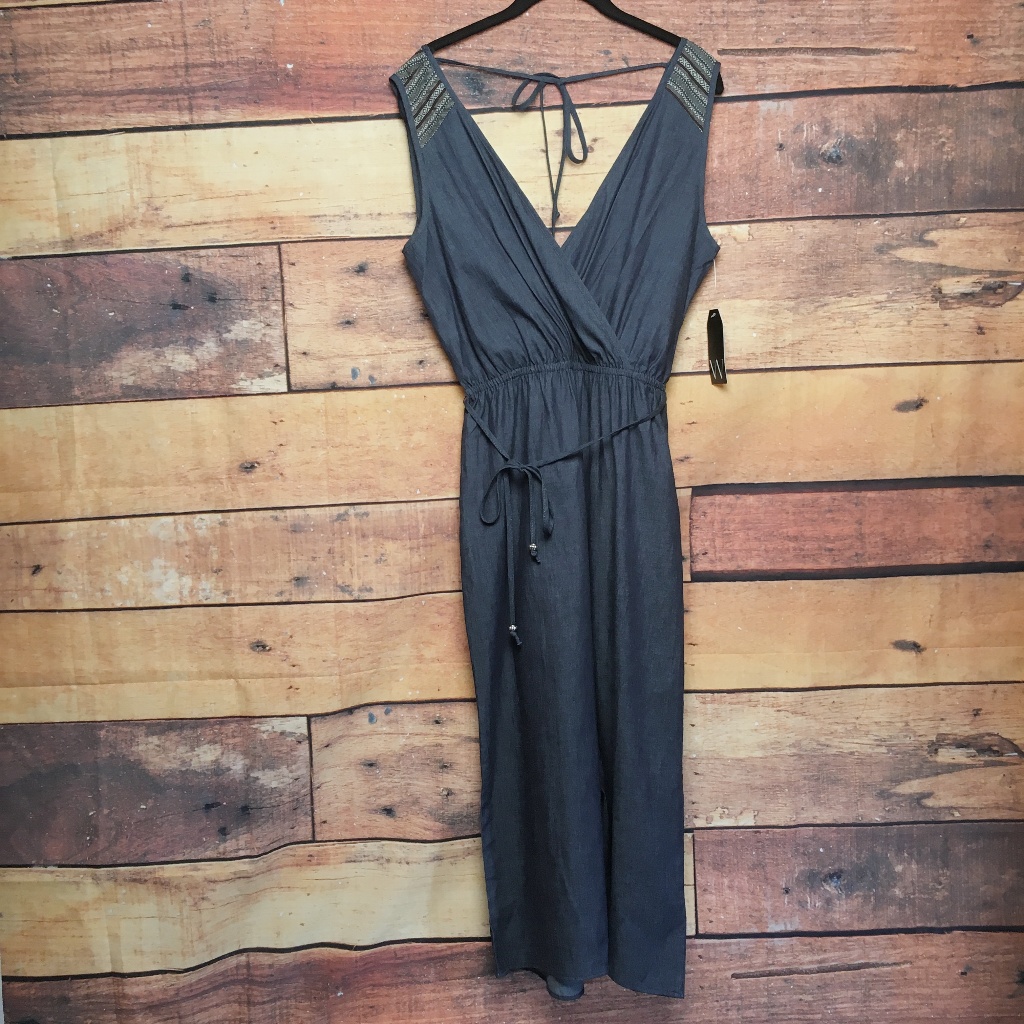 Wrapper Chambray Jumper